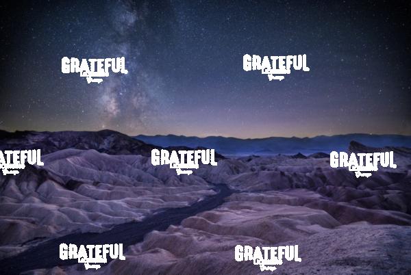 The Milky Way over Zabriski Point in Death Valley