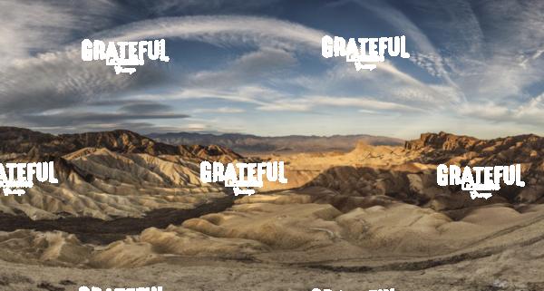 Zabriski Point panorama in Death Valley 2