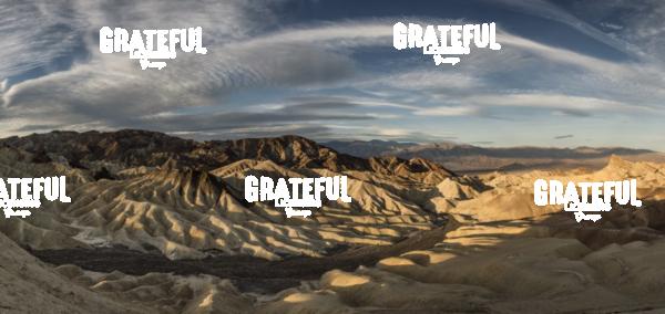 Zabriski Point panorama in Death Valley 3