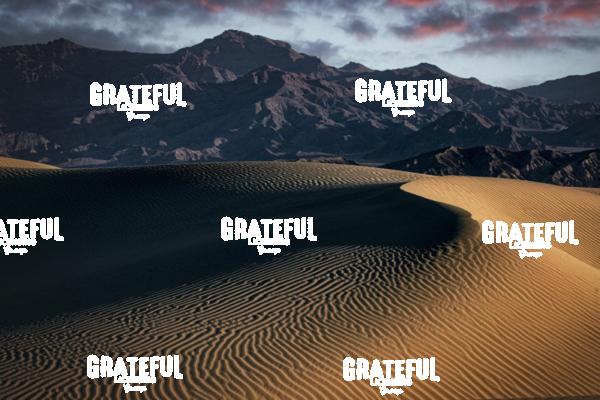 Sunrise at the Mesquite Sand Dunes at Death Valley National Park 5