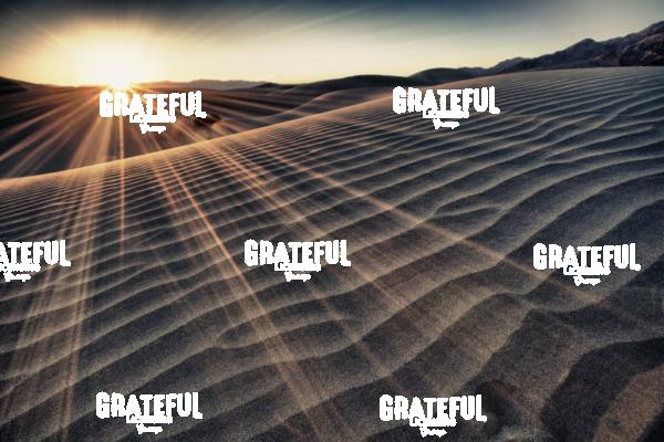 sunrise on the mesquite sand dunes death valley
