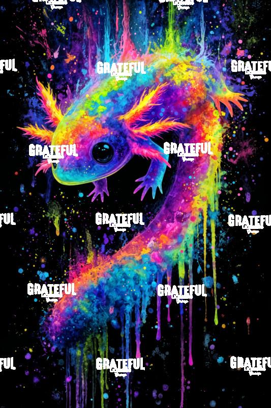 Axolotl, Neon Drip