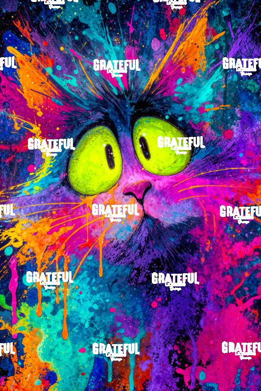 Maine Coon Cat, Graffiti Explosion