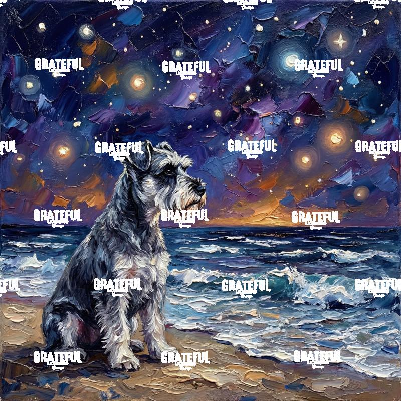 Beach Night – Schnauzer