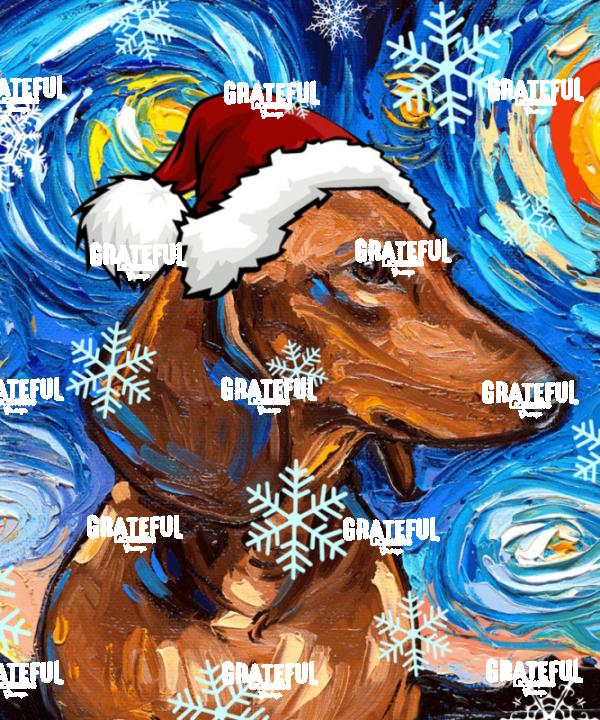 Santa Brown Shorthair Dachshund