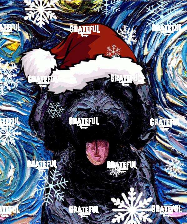 Santa Black Labradoodle