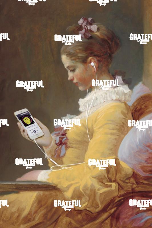 Listening to a new track