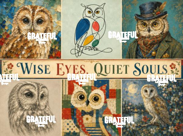 Panel Collection - Owls