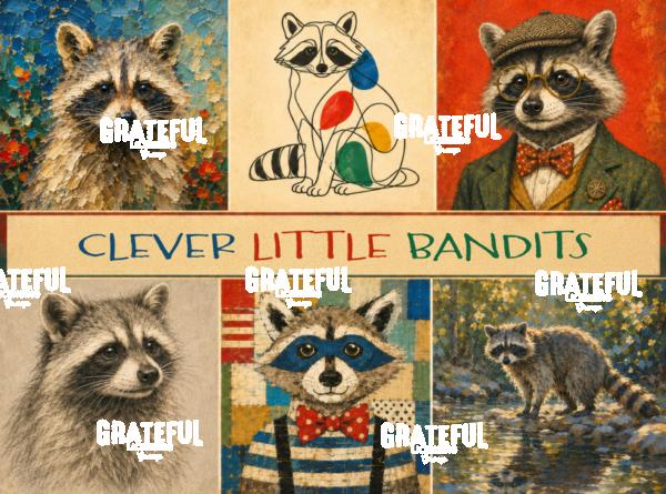 Panel Collection - Raccoons