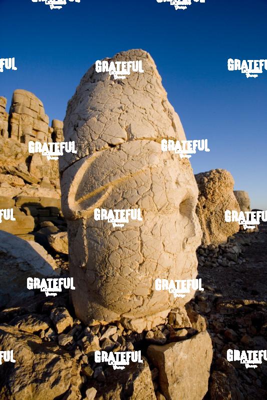 ancient stone carvings nemrut mountain Turkey 3