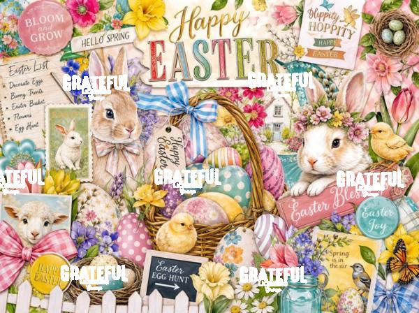 Happy Easter Collage