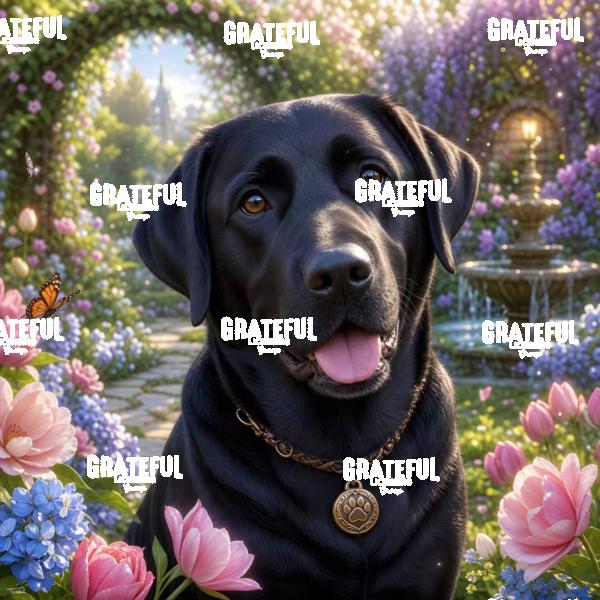 Garden Pups Black Labrador Retriever