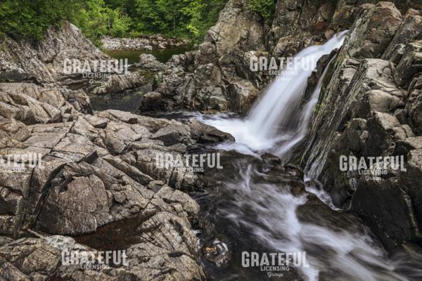 Atop Split rock Falls