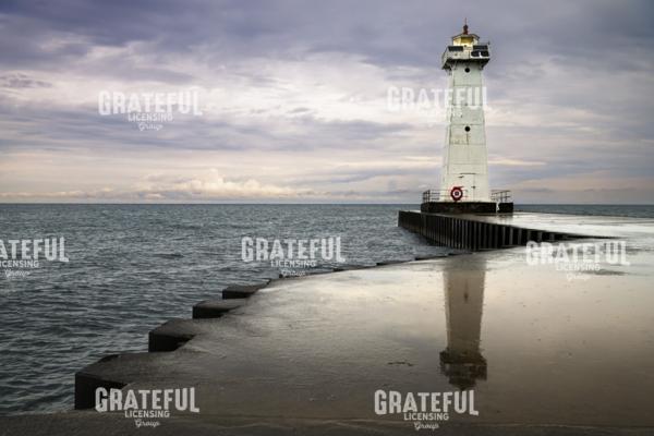 Storms Over Sodus Outer Lighthouse