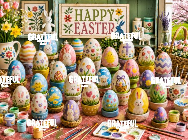 Easter's Little Artists