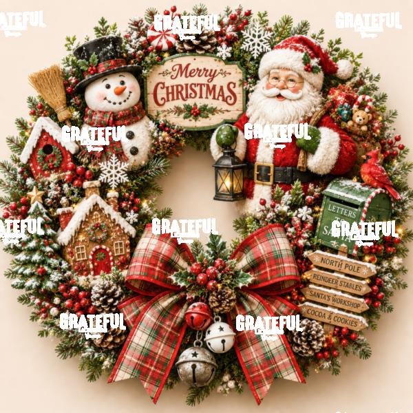 With Santa