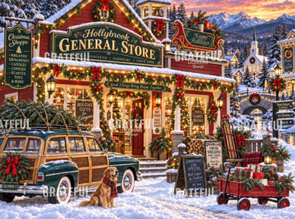 General Store at Christmas