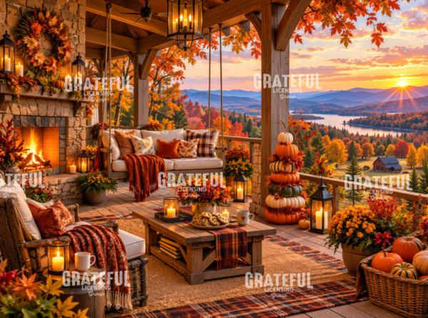 An Autumn Porch