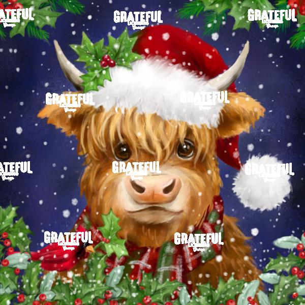 Highland Cow Christmas