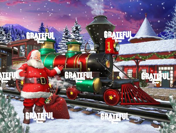 RT117PT Xmas Santa Train RTA