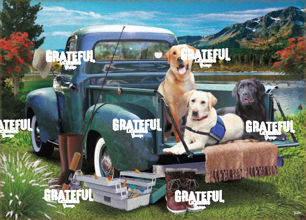 Classic Car dogs Puzzle 2