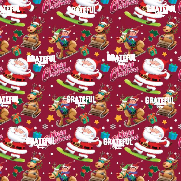 RT0202145022 Gift Wrap Xmas Santas