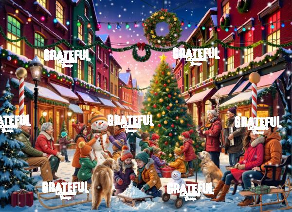 RT248 PT Xmas Neighborhood City A3