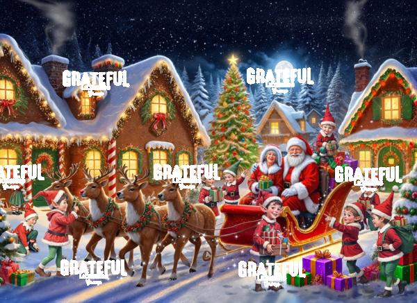 RT304 PT Santa In A Sleigh