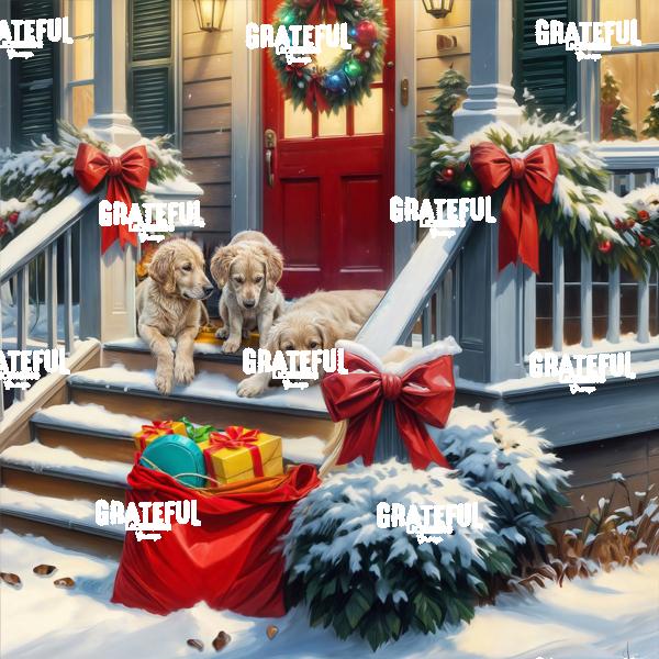 RT260 PT Puppy Golden Xmas