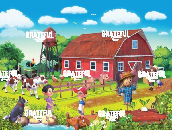 RT87 Pt Farm Cartoon Puzzle 2A
