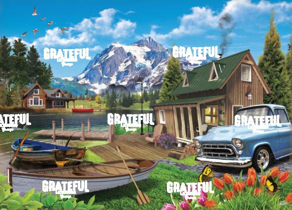 Lake landscape puzzle 2