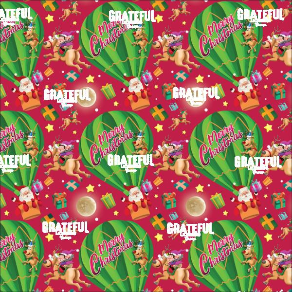 RT0202145021 Gift Wrap Xmas Santas