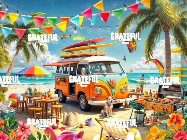 RT287PT Camping Van Beach
