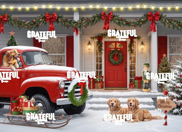 RT217 Xmas Red Pickup