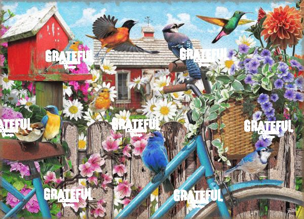 Birds spring puzzle 2