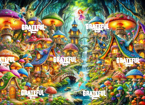RT249 PT Fantasy Mushroom Town A