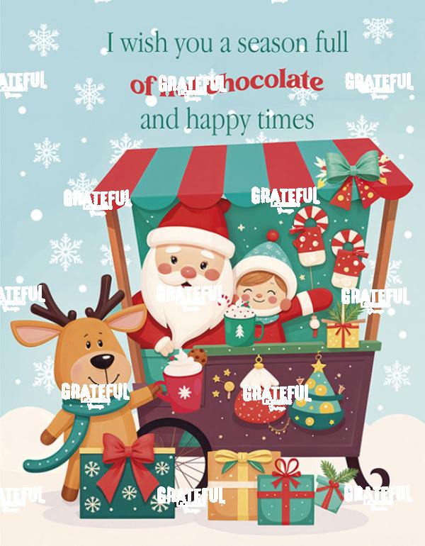 RT279PT4 Santa Market Chocolate