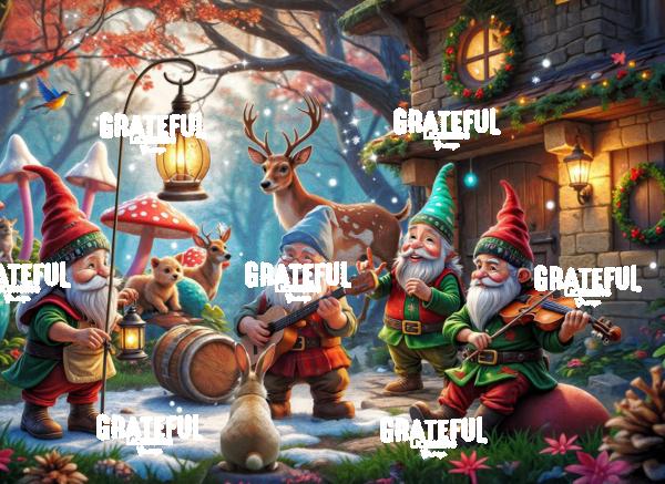 RT296 PT Gnomes Xmas A