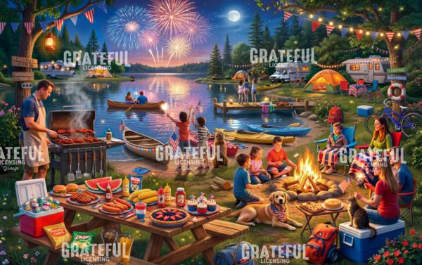 Fourth Of July Camping