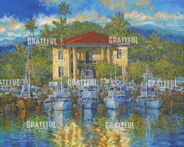 Lahaina Courthouse Reflections