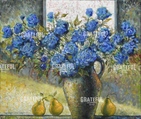 Floral Sapphire