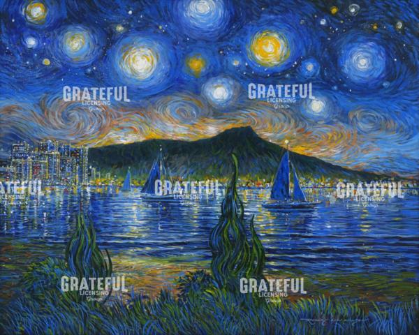 Van Gogh at Diamond Head