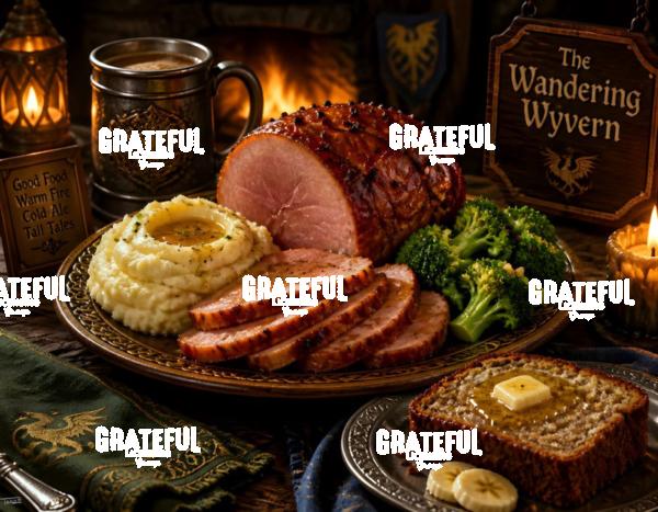 Fantasy Tavern Ham Dinner