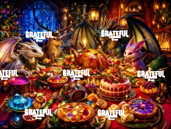Fantasy Tavern Christmas Feast
