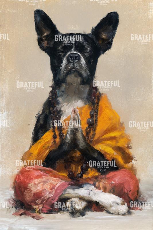 Buddhist French Bulldog