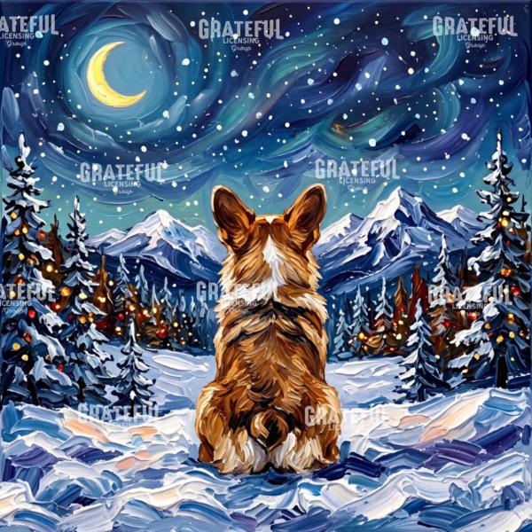 Snowscape - Corgi