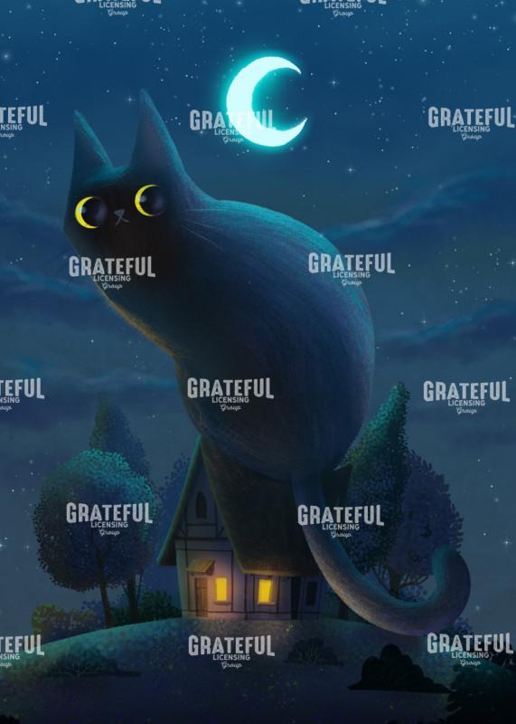 Giant Night Cat