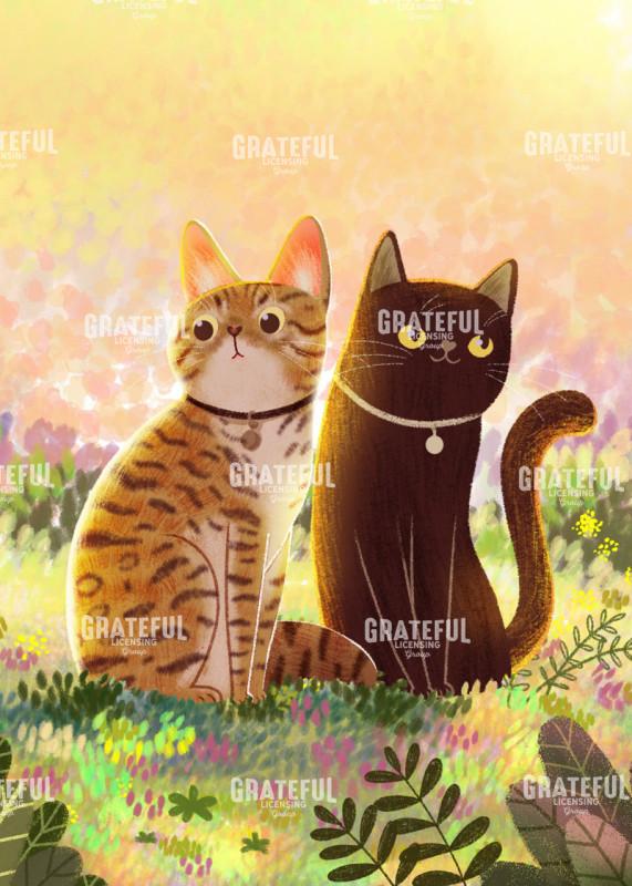 Cats in the Garden
