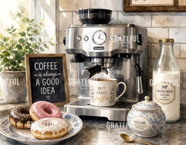 Espresso and Doughnuts